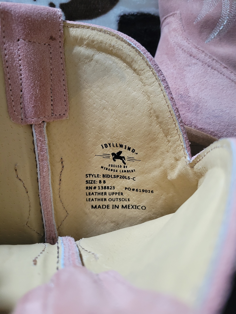 Idyllwind Blush Pink Charmed Life Western Boots - Picture 2 of 4
